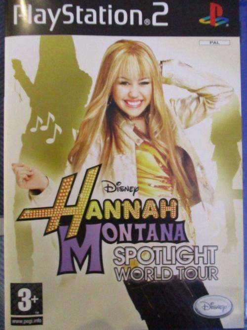 PS2 - Hannah Montana Spotlight World Tour