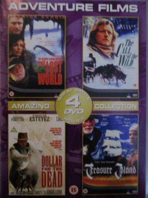 DVD - Adventure Films Collection 4 Films on two discs see pics