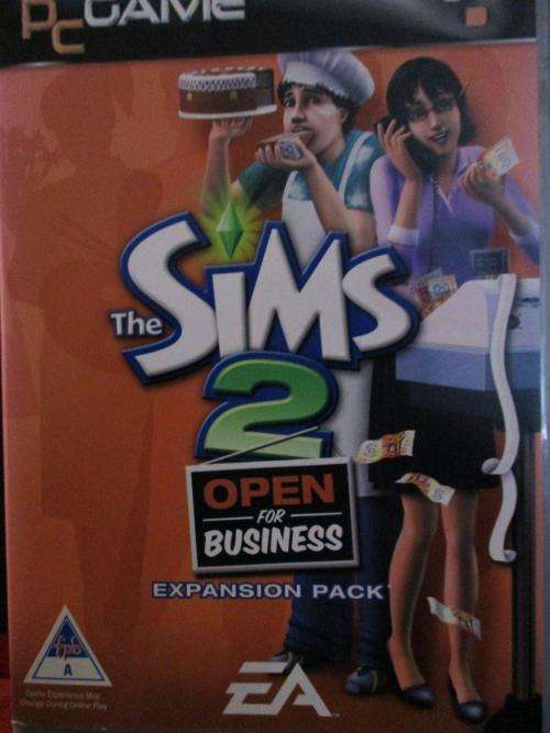 PC - The Sims 2 - Open for Business Expansion pack