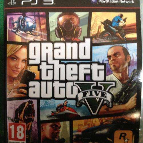 PS3 - Grand Theft Auto V Five