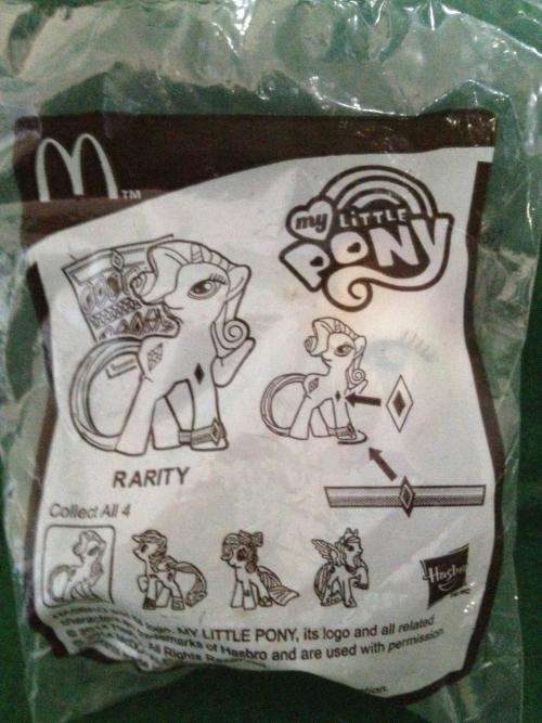McDonalds - My Little Pony - Rarity - 2014 (NIP)