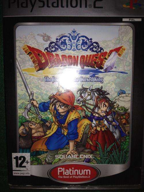 PS2 - Dragon Quest - The Journey of the Cursed King - Platinum