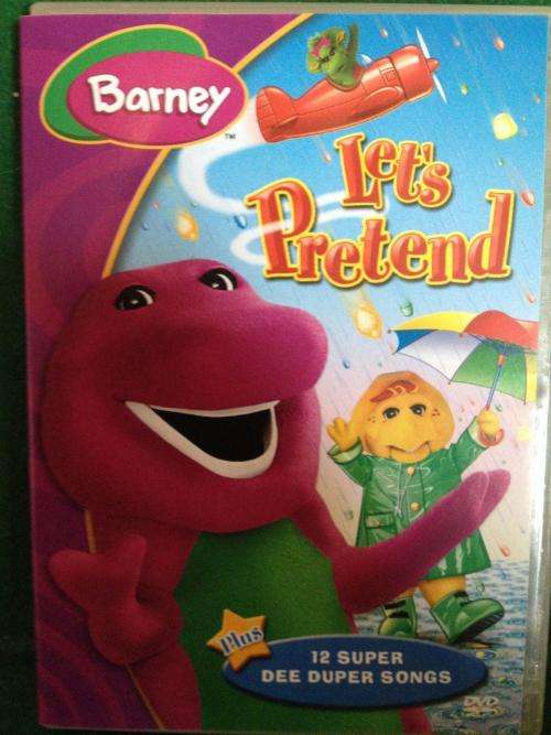 DVD - Barney - Let's Pretend