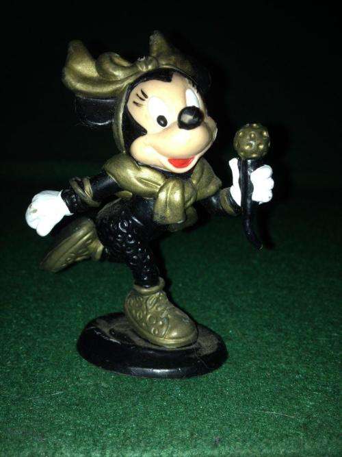 Minnie Mouse - Disney Bully 1988 - Solid Rubber +- 8cm