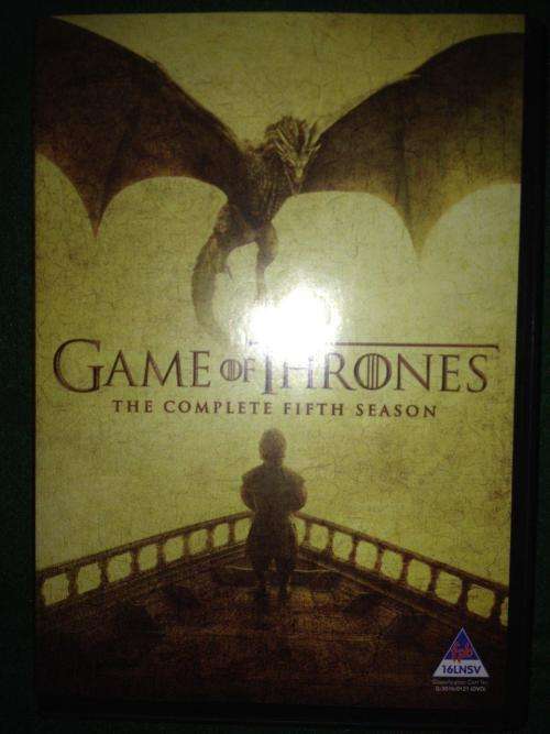 DVD - Game of Thrones - The Complete Fifth Season