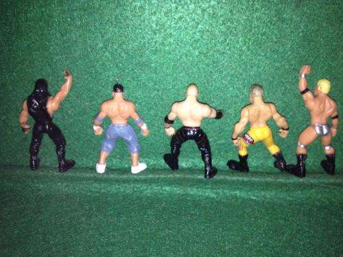 Slot Car Scenery - 5 x Wrestlers lot 2 1:32 Scale