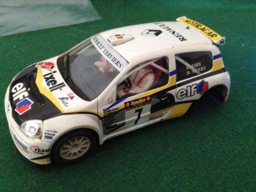 Ninco - Renault Body + Chassis - Spares or Repair or Scenery - 1:32 Scale