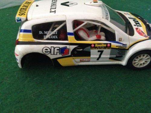 Ninco - Renault Body + Chassis - Spares or Repair or Scenery - 1:32 Scale