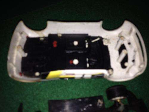 Ninco - Renault Body + Chassis - Spares or Repair or Scenery - 1:32 Scale