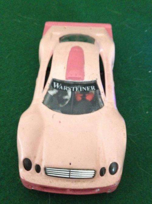 Ninco - Mercedes CLK Body + Chassis - Spares or Repair or Scenery - 1:32 Scale