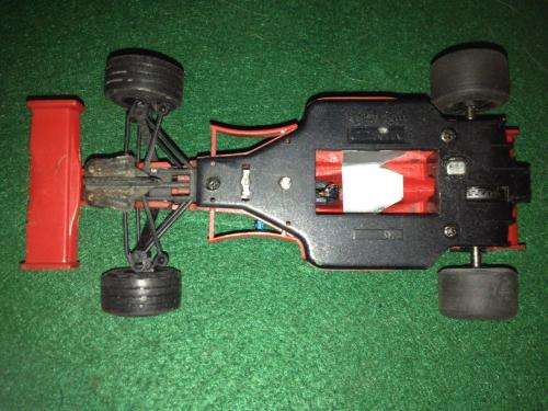 Ninco - Ferrari F1 Body + Chassis - Spares or Repair or Scenery - 1:32 Scale