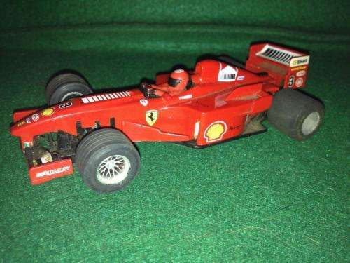 F1 Ferrari (Made in Italy) Body + Chassis - Spares or Repair or Scenery - 1:32 Scale
