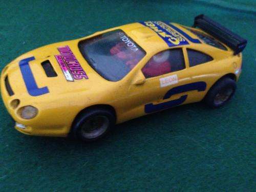 Ninco Toyota Celica GT Four Body+Chassis (unknown motor) - Spares or Repair or Scenery - 1:32 Scale