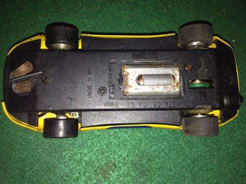 Ninco Toyota Celica GT Four Body+Chassis (unknown motor) - Spares or Repair or Scenery - 1:32 Scale