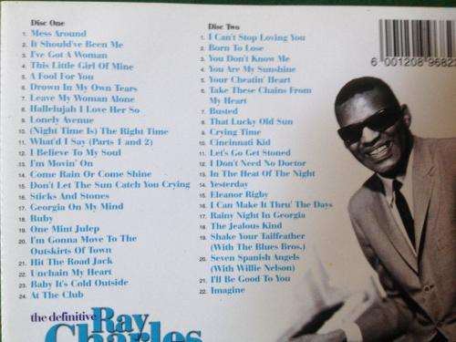 CD - Ray Charles - The Definitive (double cd)