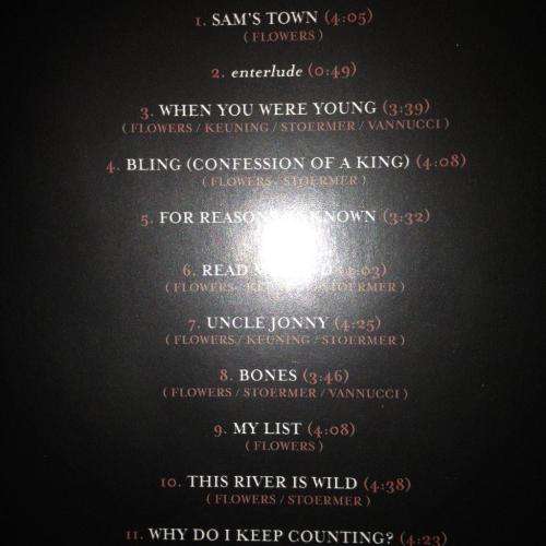 CD - The Killers - Sam's Town