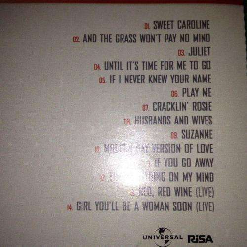 CD - Neil Diamond - Love Songs