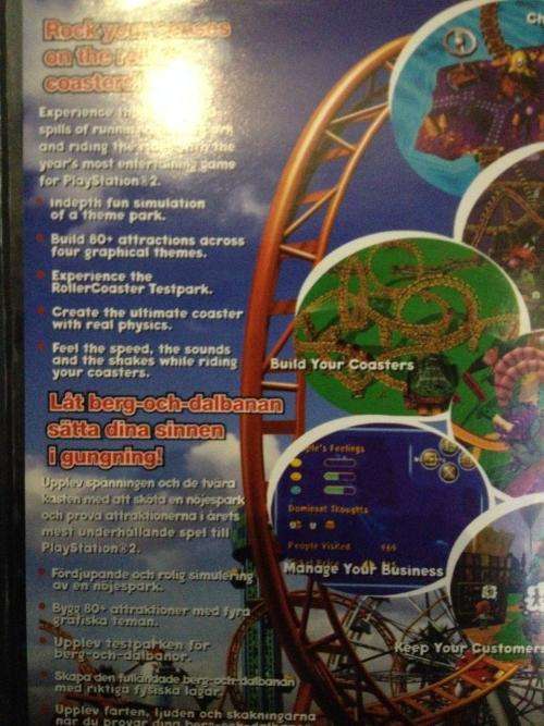 PS2 - Theme Park World