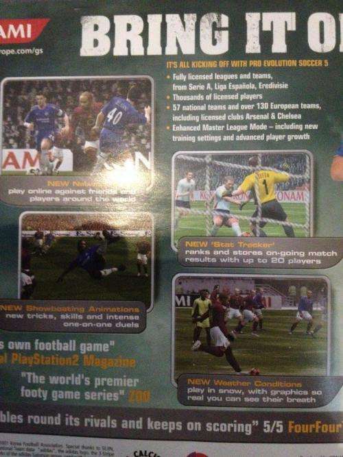 PS2 - Pro Evolution Soccer 5