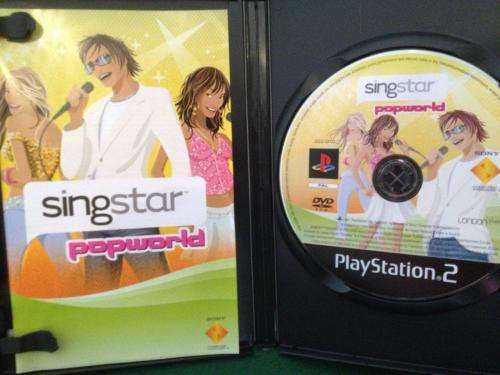 PS2 -Singstar Popworld -