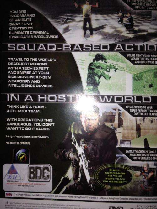PS2 - Swat Global Strike Team
