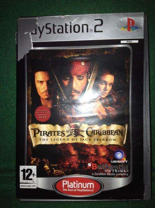 PS2 - Pirates of the Caribbean Platinum - The Legend of Jack Sparrow