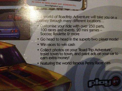 Road Trip Adventure - Playstation 2 (PS2)