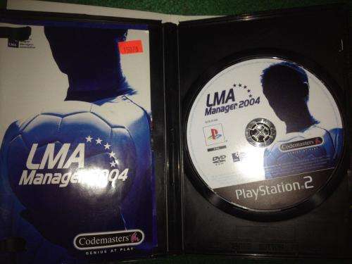 LMA Manager 2004 - Playstation 2 (PS2)