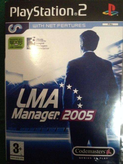 LMA Manager 2005 - Playstation 2 (PS2)