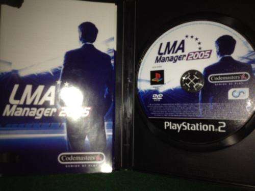 LMA Manager 2005 - Playstation 2 (PS2)