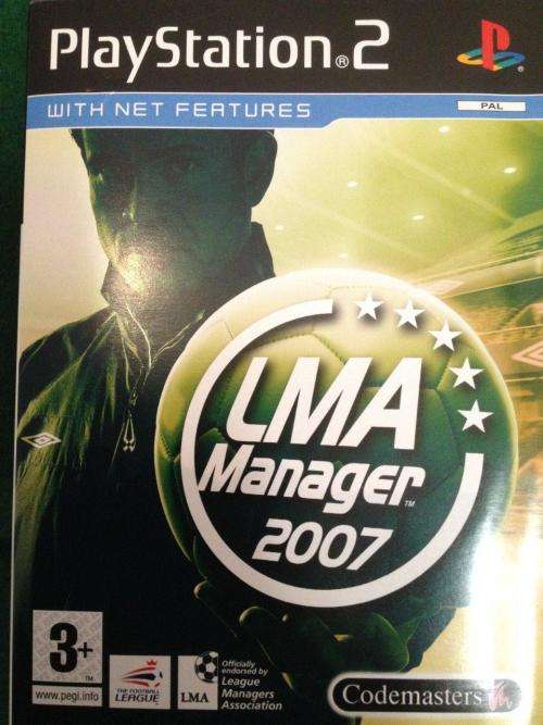 LMA Manager 2007 - Playstation 2 (PS2)