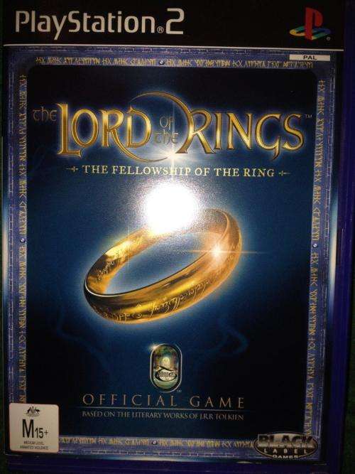 The Lord of The Rings The Fellowship of The Ring - Playstation 2 (PS2)