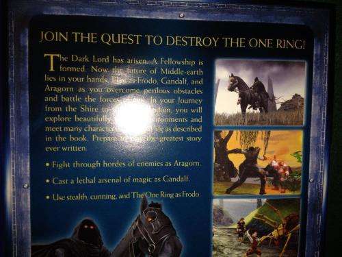 The Lord of The Rings The Fellowship of The Ring - Playstation 2 (PS2)
