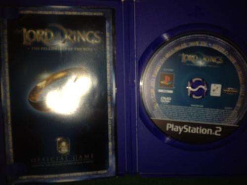 The Lord of The Rings The Fellowship of The Ring - Playstation 2 (PS2)