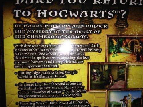 PS2 - Harry Potter and the Chamber of Secrets (Platinum)