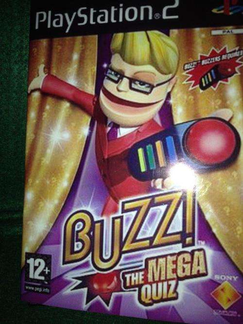 PS2 - Buzz! - The Mega Quiz