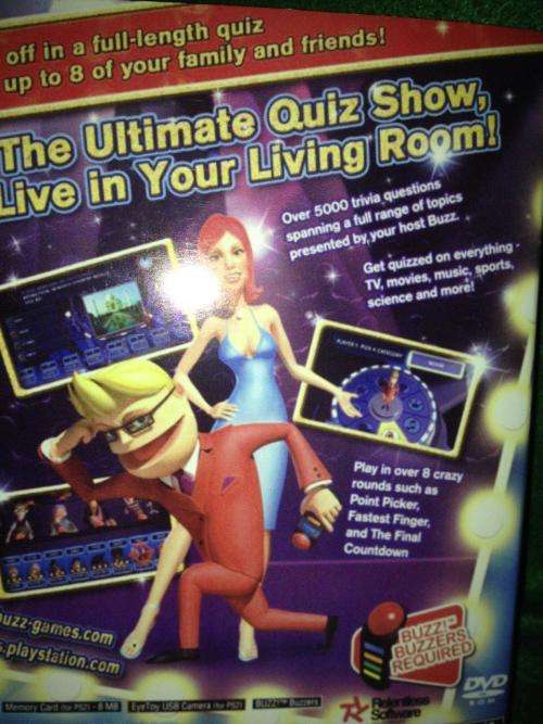 PS2 - Buzz! - The Mega Quiz