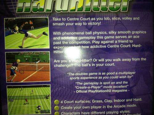 Centre Court Hardhitter - Playstation 2 (PS2)