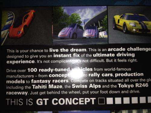 PS2 - Gran Turismo: Concept 2002 Tokyo-Geneva