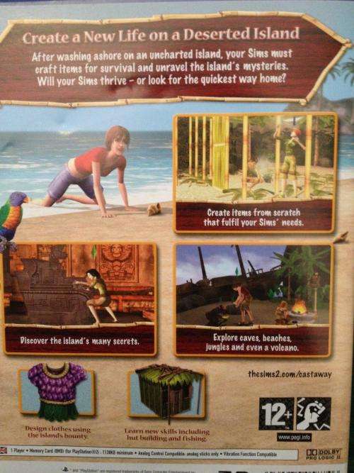 PS2 - The Sims 2 Castaway
