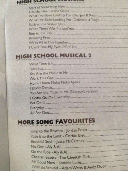 PS2 - High School Sing it