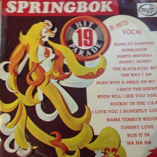 L.P. -  Springbok Hit Parade No 19