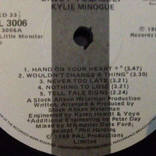 LP - Kylie Minogue - Enjoy Yourself