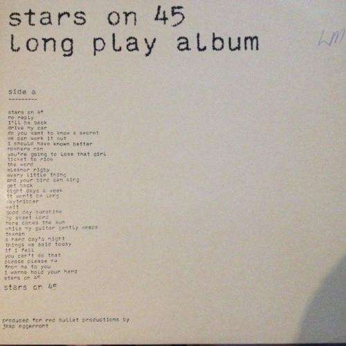 LP - Stars on 45 Long Play Album