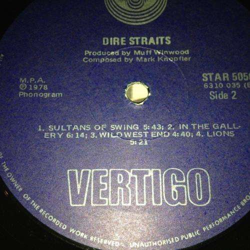 LP - Dire Straits - Dire Straits