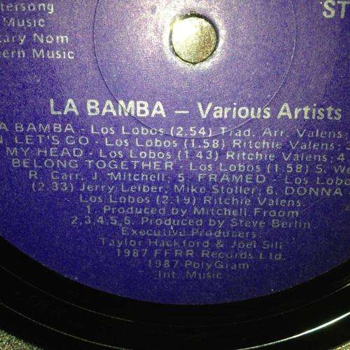 L.P. - Los Lobos. - La Bamba OST