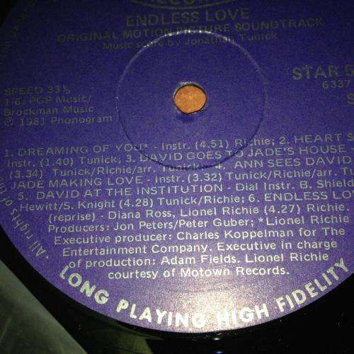 L.P. - Endless Love OST