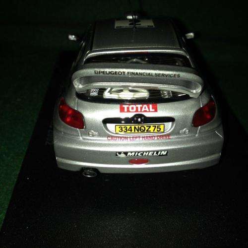 Autoart - Peugeot 206 WRC 2002 4x4 drive Boxed  1:32 Scale