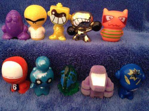 Crazy Bones Gogo's Job lot 18 (10 off)