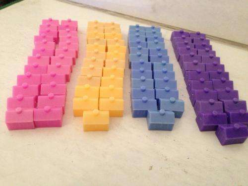 93 Multi colored Monopoly Hotels